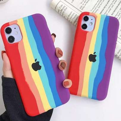 Rainbow silicone case for iPhone 12,12 Pro,12 Pro Max, image 4