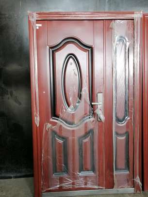 Imported Double and single security steel doors image 1