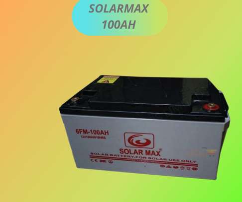 Solarmax 100ah Solar Gel Battery image 1