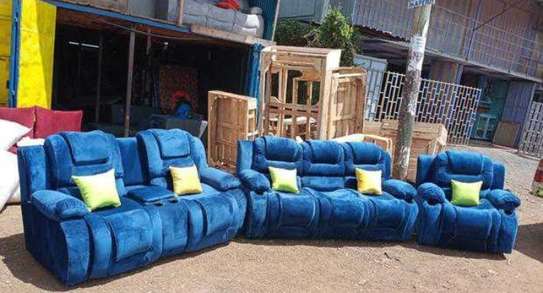 Recliner replica Sofas (5 &7 seaters) readymade image 6