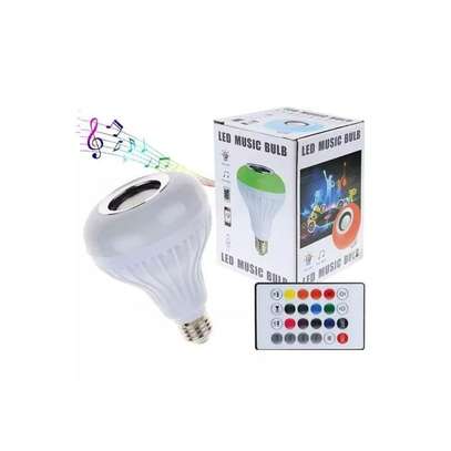 Bluetooth Music LED Bulb Multi Color Speaker image 1