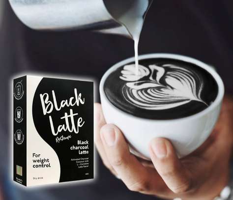 New! Black Latte Dry Drink Weight Control, image 2