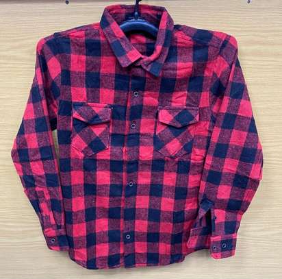 Quality Designer Checked Flannel Shirts image 6
