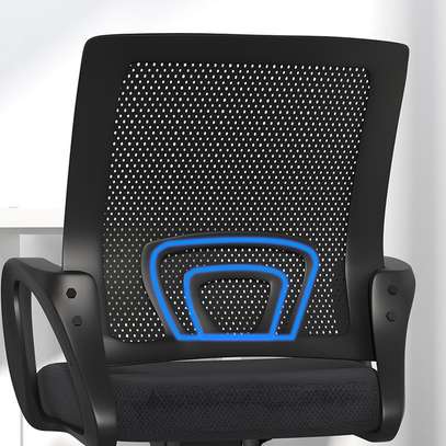 Office Chair :  Clerical Black  Office Chair image 6