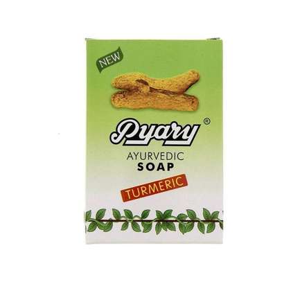 Pyary Ayurvedic Turmeric Soap - Redness Sunburn Product-burn image 2