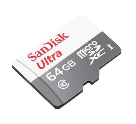 Sandisk 64GB Ultra Micro SD SDHC Class 10 TF Memory Card 80MB UHS-I image 3