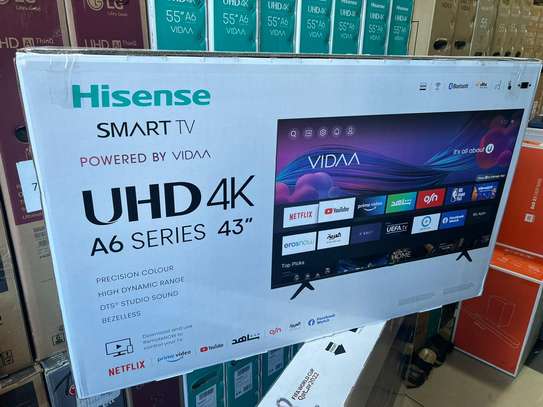 4K HISENSE 43"TV image 1