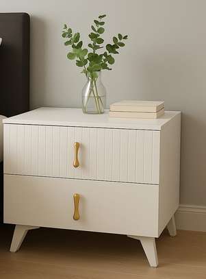 Office Drawer:  Sleek Bedside Nightstand Drawer image 5