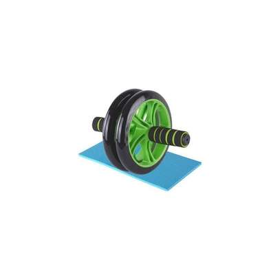 AB Wheel Roller Workout Waist Fitness Exerciser Wheel image 1