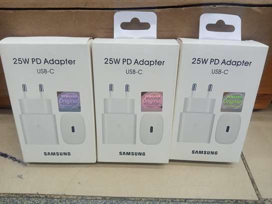 Samsung 25W PD SuperFast Charging USB TYPE C Plug Alone EU image 1