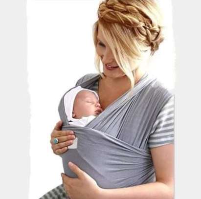 Infant Baby wrap carrier image 1