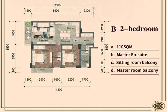 2 Bed Apartment with En Suite at Riara Lavington image 1