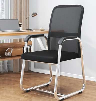 Office Chair: Visitor Mesh Mid-Back Chair image 1