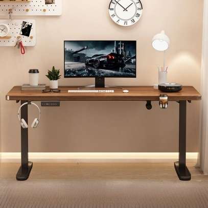Office Desk: 160cm Electric Height Adjustable Desk image 1