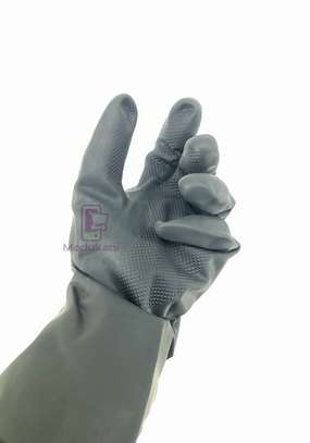 200g Special Heavy Duty Rubber Gloves for Chemicals, Oils image 1