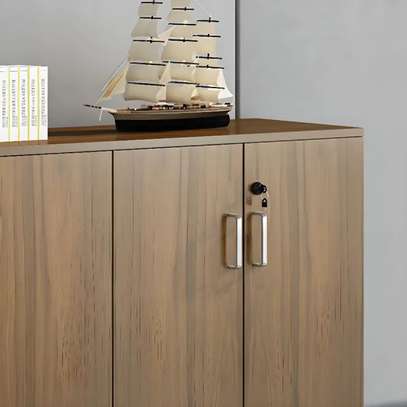 Office Cabinet: 2-Door Credenza Cupboard image 2