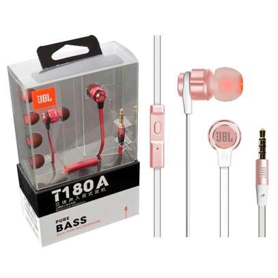 JBL T180A Universal 3.5mm In-ear Stereo Superbass Wired Earphones image 7
