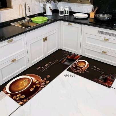 2pcs kitchen mats set image 1