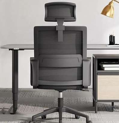 Office Chair: Ergonomic Modern Captain Mesh Seat image 3