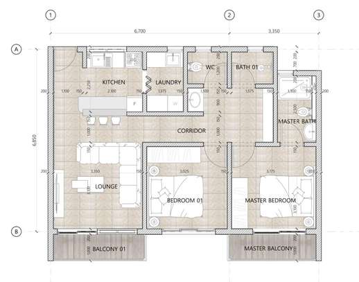 1 Bed Apartment with Swimming Pool in Ruaka image 8