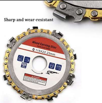 4" CHAIN DISK FOR WOODWORK ON SALE image 4