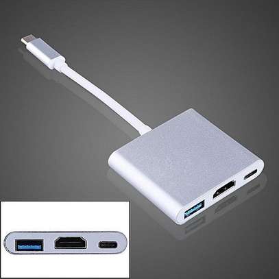Type-C to HDMI 3 in 1 Multifunctional Adapter image 3