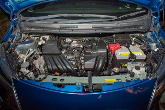 NISSAN NOTE, PURE-DRIVE,  2019 MODEL, BLUE, ALLOYS image 14