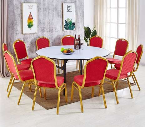 Round Foldable Portable Dining Table image 9