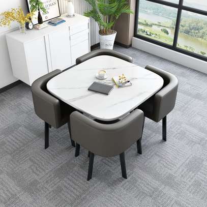 Dining Set: 4 Seater Modern Dining Set In Kenyenya image 5