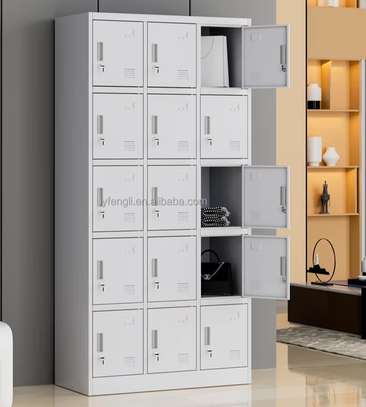 15-Locker Office Storage Cabinet image 3