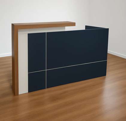 Wooden 1800mm Office Reception Desk image 4