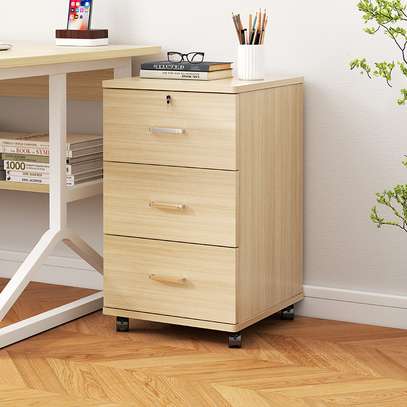Office Cabinet: 3 Drawer Brown Office Cabinet In Tabaka image 6