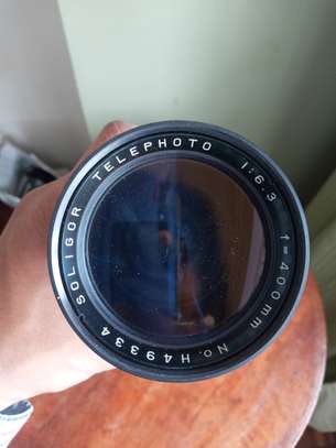 SOLIGOR TELEPHOTO LENS (400MM) ORIGINAL JAPAN image 2