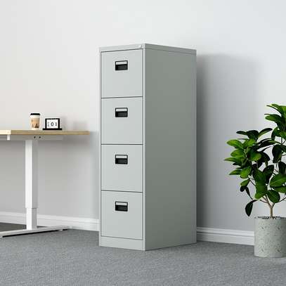 Storage Cabinets : 4-Drawer Office Filing Cabinet image 7
