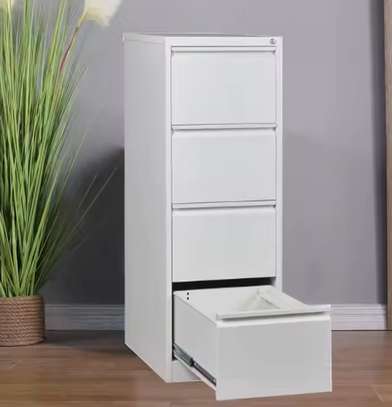 Infinity 4 Drawer Metallic Filing Cabinet image 3