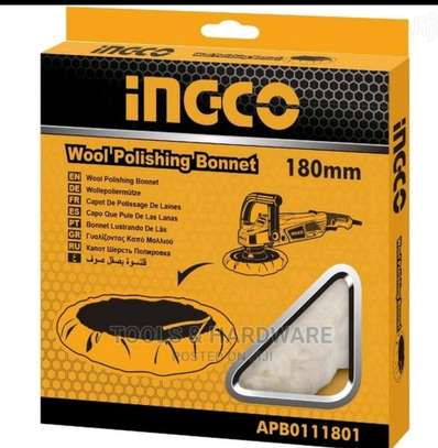 Wool Polishing Bonnet,180mm image 1
