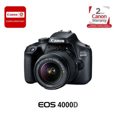 Canon EOS 4000D DSLR Camera with a 18-55mm IS Lens image 1