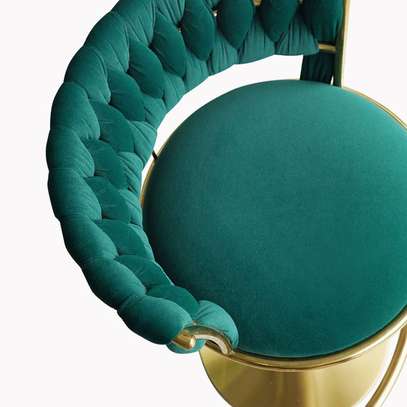 Barstools: Adjustable Upholstered Pub Stool image 3