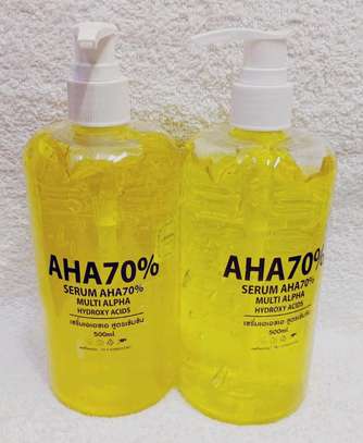 Multi Alpha AHA 70% Serum 500ml with Hyaluronic Acid image 1