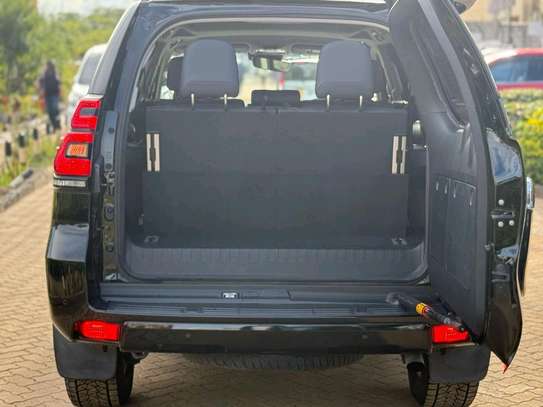 Toyota Land Cruiser Prado black interior 2018 model image 4