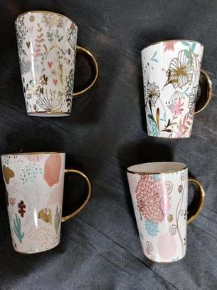 Set of 6 Golden Mugs image 1