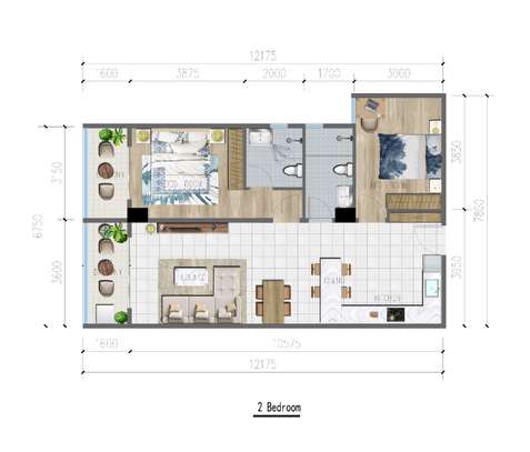 2 Bed Apartment with En Suite in Westlands Area image 8