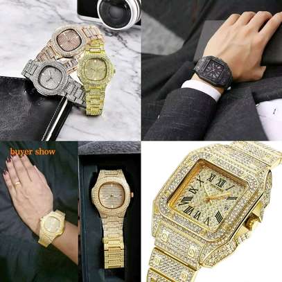 Quality iced Cuban designer watches image 1