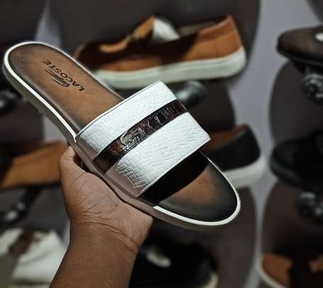 Legitimate geniune leather unisex designer sandals image 15