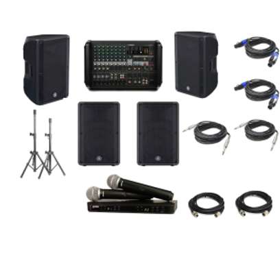 AVAILABLE PA SYSTEM READY FOR HIRE image 1