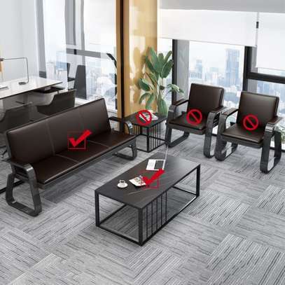 Office Sofas:  Comfort Welcoming 5 Seater Sofa Set image 5