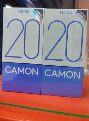 Tecno camon 20 256gb + 16gb ram, 64mp camera , 32mp selfie image 1