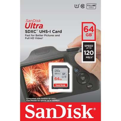 SanDisk 64GB Ultra UHS-I SDXC Memory Card image 1
