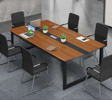 Office Table: Modern Conference Table for 10 People image 1