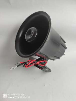 Universal Car Alarm Security Siren Horn Loud DC 12V 20W. image 1
